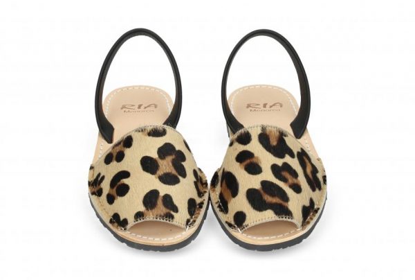 Ria menorca donna in nappa leopardato cod.20002-2-S2