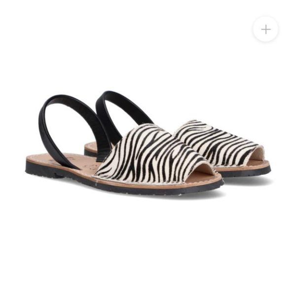 Ria menorca donna in nappa zebrato  cod.20002-2-S2 - immagine 4