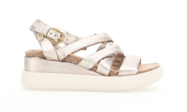 Mjus Donna Sandalo Platino T18001
