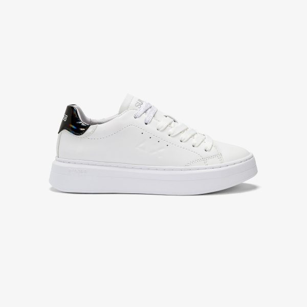 Sun68 Grace Leather  Bianco/Nero Z34226