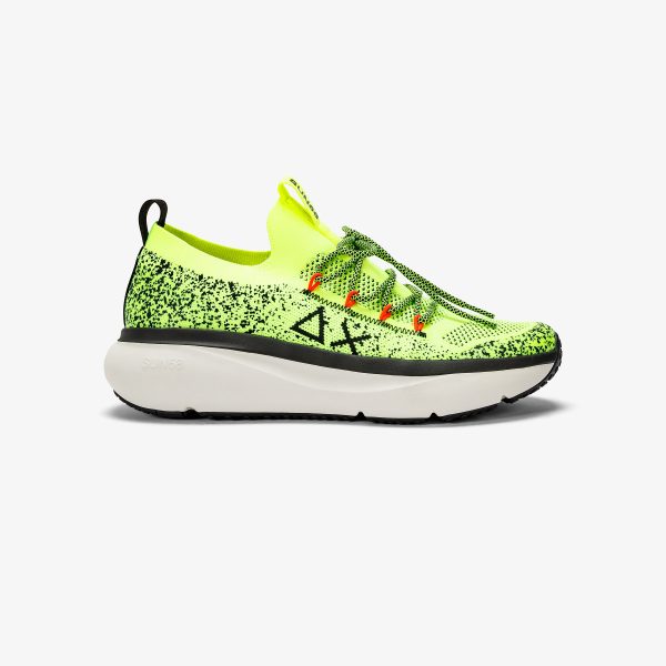 Sun68 Jupiter Knit Giallo Fluo Z34127