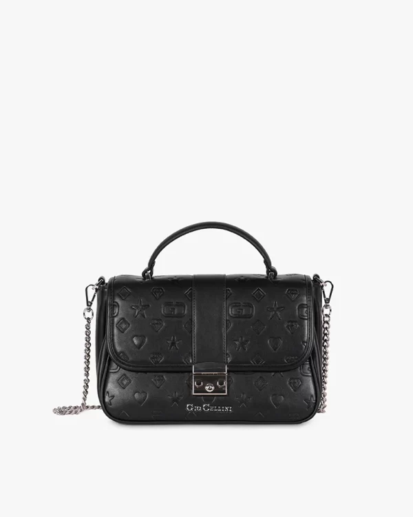 Gio Cellini Borsa a Tracolla Nero Charlie DD048