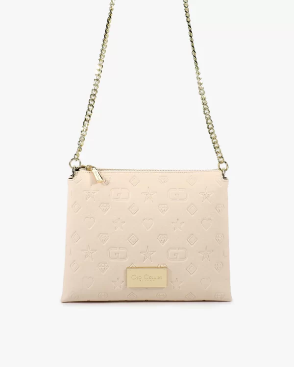 Gio Cellini Nancy Borsa a Tracolla Crema DD055