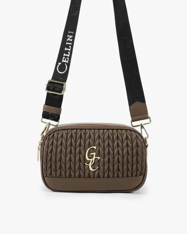 Gio Cellini Tory Borsa a Tracolla Grigio UU044