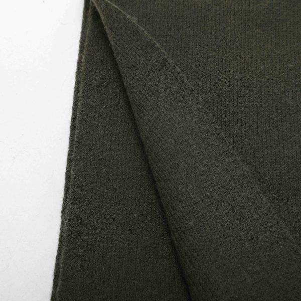 7x8 Sciarpa e Berretto in maglia Verde militare 15CP-8542 - immagine 6