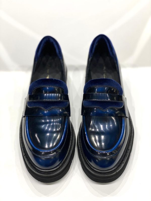 Bruno Premi London Velvet smooth Blu  BI4003X - immagine 2