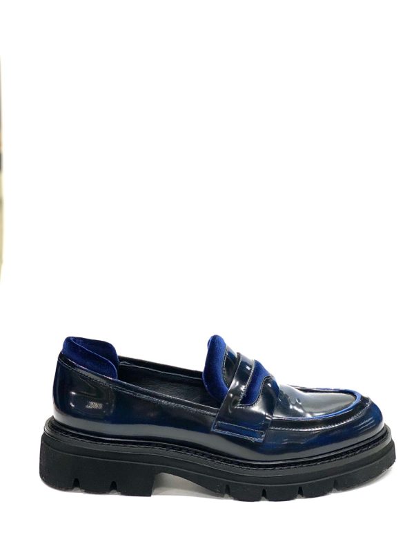 Bruno Premi London Velvet smooth Blu  BI4003X