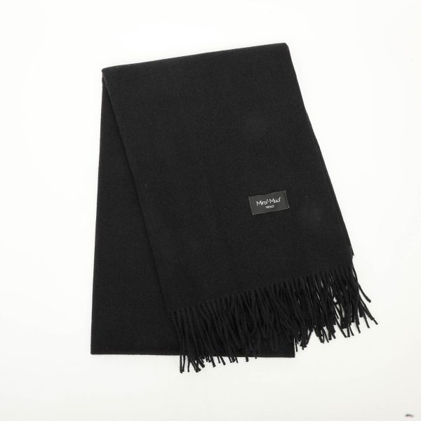 Mimì-Muà sciarpa tinta unita Nero FSAL-9040