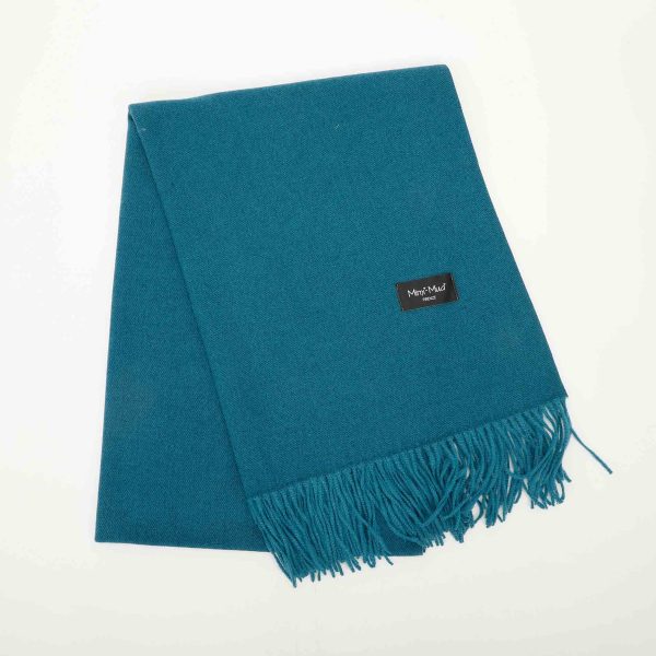 Mimì-Muà sciarpa tinta unita Blu ottano FSAL-9040