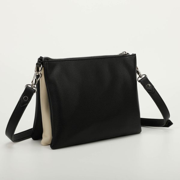 Mimì-Muà Borsa a tracolla Nero Panna M8-H200978 - immagine 3