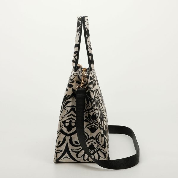 Mimì-Muà Borsa Shopper Panna M8-H201044 - immagine 3