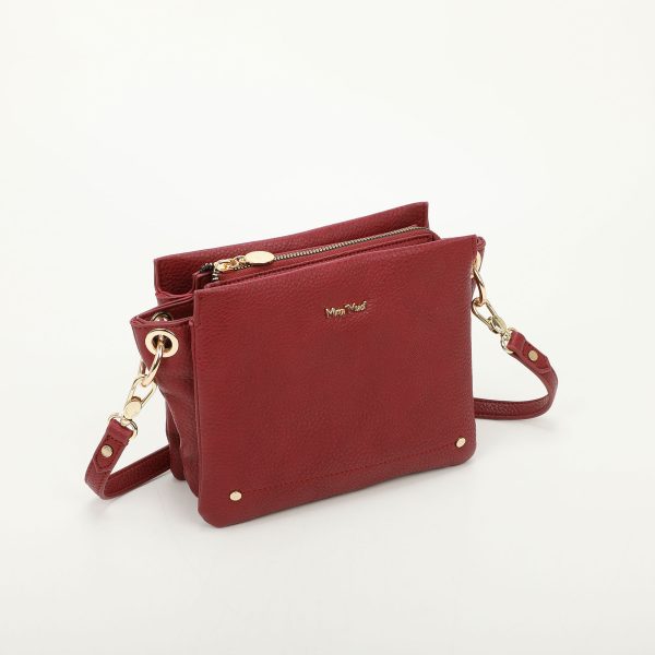 Mimì-Muà Borsa tracolla Bordeaux M8-J201011 - immagine 2