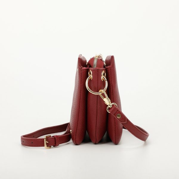 Mimì-Muà Borsa tracolla Bordeaux M8-J201011 - immagine 3