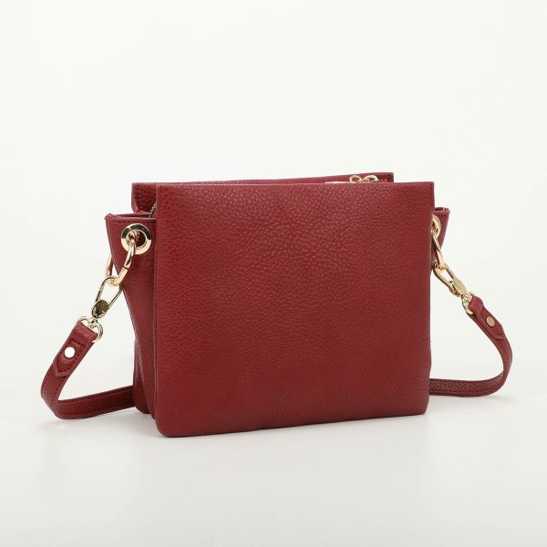 Mimì-Muà Borsa tracolla Bordeaux M8-J201011 - immagine 4