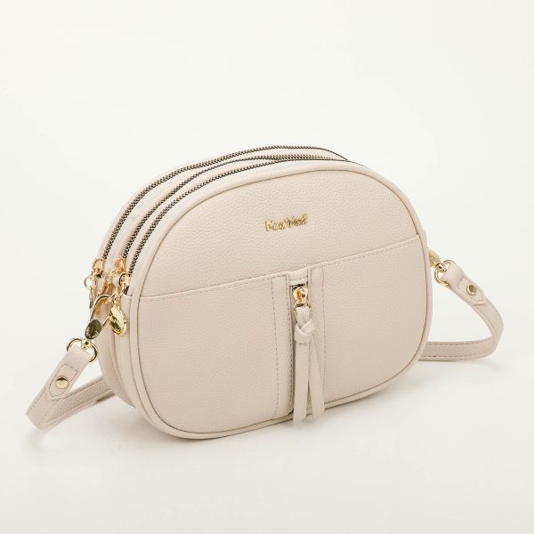 Mimì-Muà Borsa a tracolla Panna M8-J201016 - immagine 2