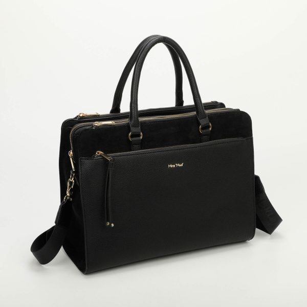 Mimì-Muà Borsa cartella Nero M8-J201024 - immagine 2