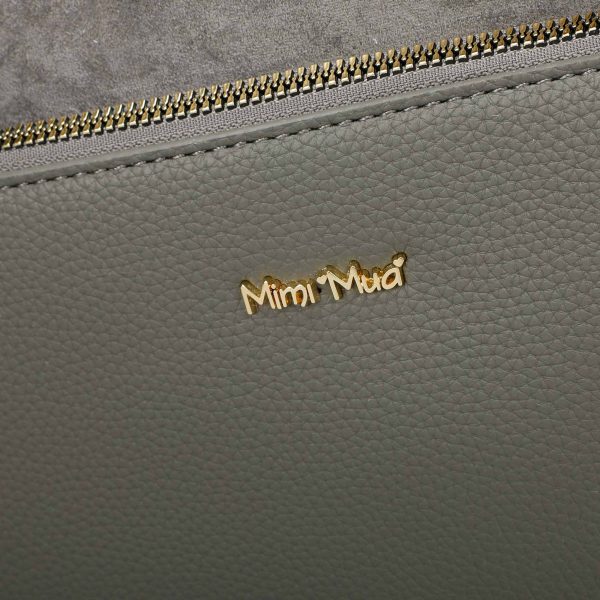 Mimì-Muà Borsa cartella Grigio M8-J201024 - immagine 6