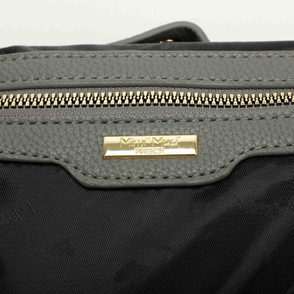 Mimì-Muà Borsa cartella Grigio M8-J201024 - immagine 7