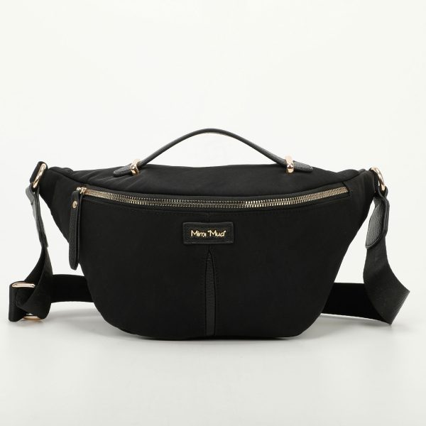 Mimì-Muà Borsa tracolla marsupio Nero M8-Y200939