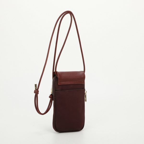 Mimì-Muà Borsa tracolla Bordeaux M8-Y200956 - immagine 4