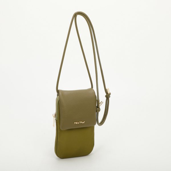Mimì-Muà Borsa tracolla Verde oliva M8-Y200956 - immagine 2