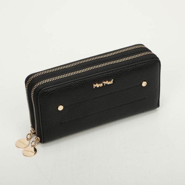 Mimì-Muà Portafoglio grande Nero M9-Z200910 - immagine 2