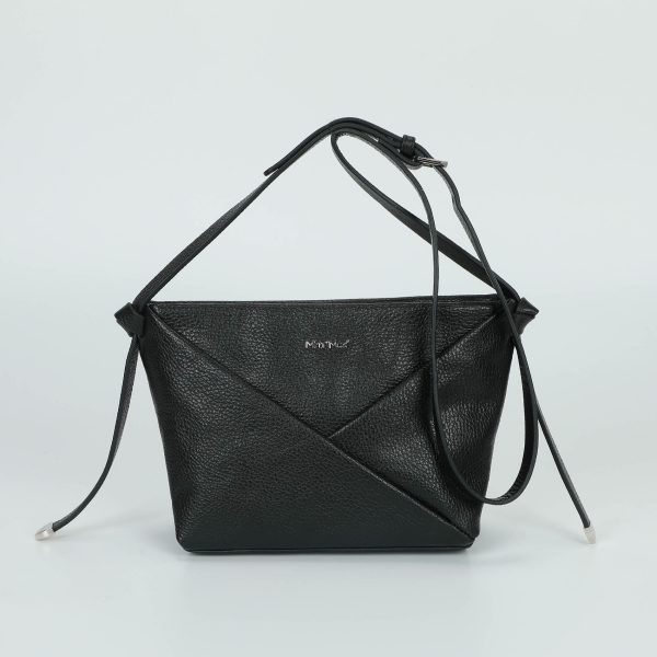 Mimì-Muà Borsa a tracolla in vera pelle Nero M8-H201205