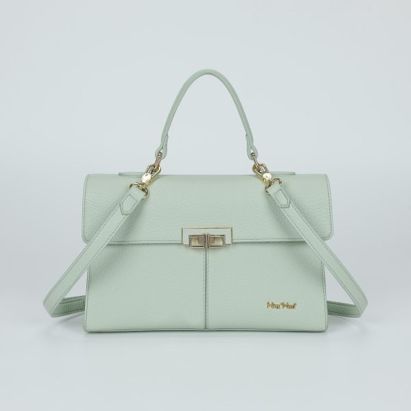 Mimì-Muà Borsa con pattina Verde salvia M8-J201106
