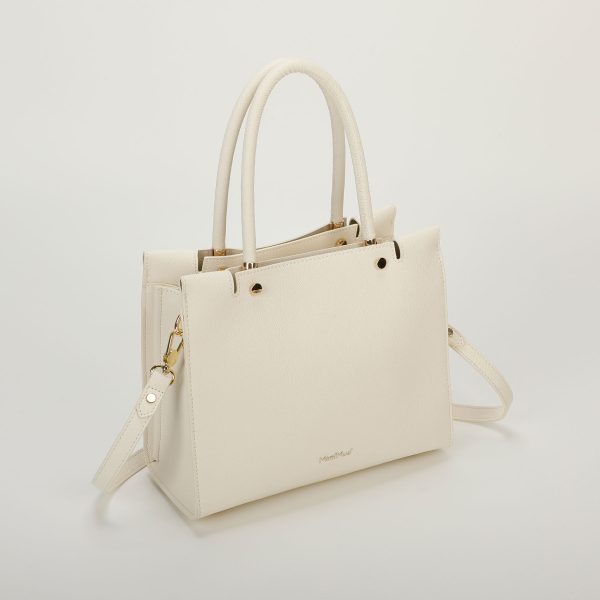 Mimì-Muà Borsa shopping Bianco M8-J201128 - immagine 2