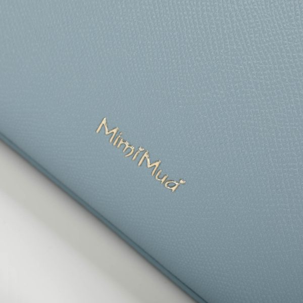 Mimì-Muà Borsa shopping Azzurro M8-J201128 - immagine 6