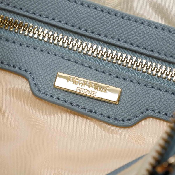 Mimì-Muà Borsa shopping Azzurro M8-J201128 - immagine 7