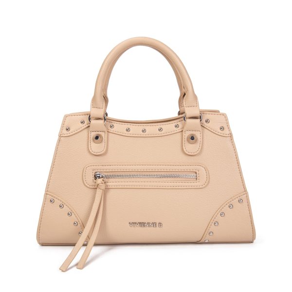 Vivienne Mini Bag studs Beige V136