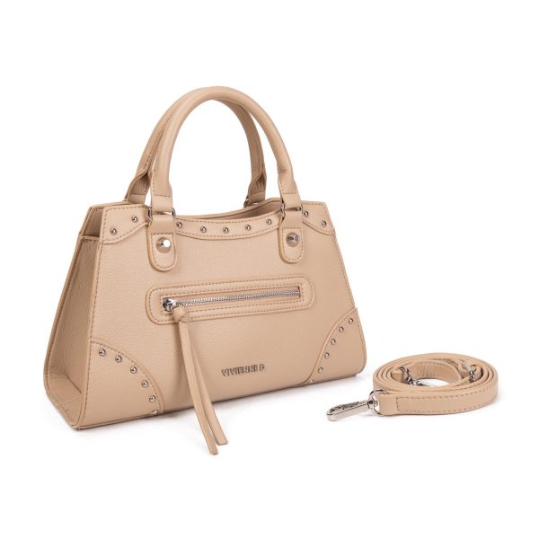 Vivienne Mini Bag studs Beige V136 - immagine 2