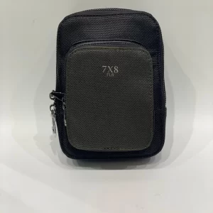 7x8 Borsello Nero Verde X8-X253