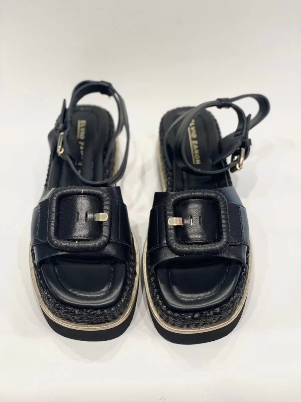 Elvio Zanon  Sandalo Nero EB1405X - immagine 2