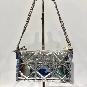 Gaelle Borsa Argento specchiato GAACW02158