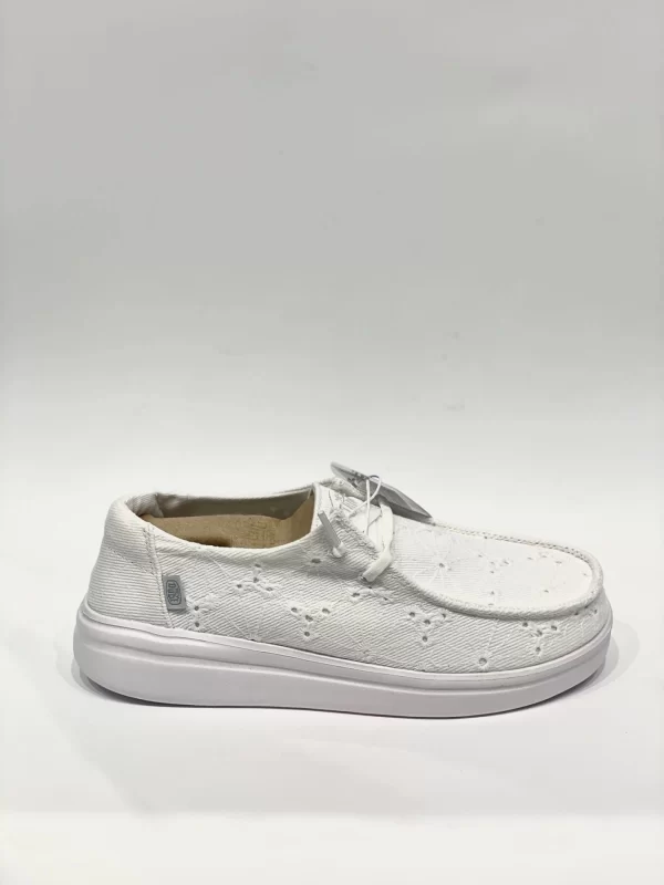 Hey Dude Donna Wendy Rise Eyelet Bianca Art.40075-9CT