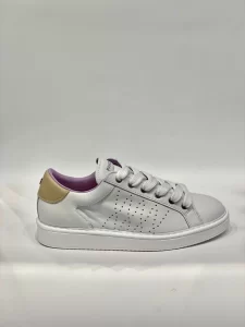 Panchic Lace-up Leather Color Bianco P01W01300860031