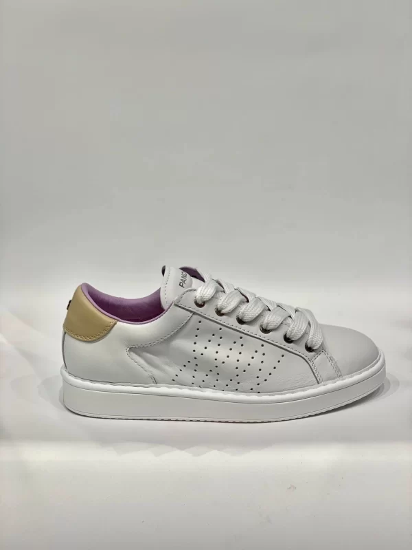 Panchic Lace-up Leather Color Bianco   P01W01300860031
