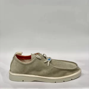 Panchic Original Beige P19M001-0002B007 Lace-Up Shoe Suede Organic Cotton