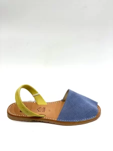 Ria menorca donna in pelle glitter argento cod.21224-S2