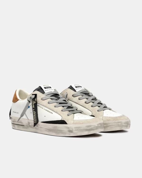 Crime London SK8 Deluxe Bianco cod.11108AA8 - immagine 3