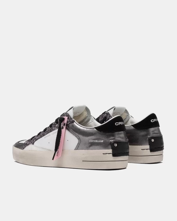 Crime London SK8 Deluxe Bianco  cod.21107AA7 - immagine 3