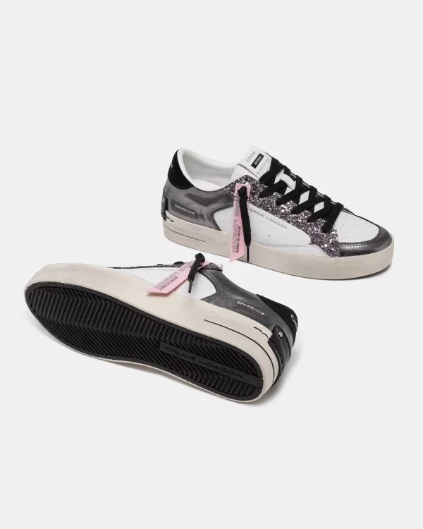 Crime London SK8 Deluxe Bianco  cod.21107AA7 - immagine 2