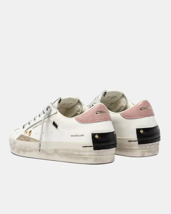 Crime London SK8 Deluxe Bianco cod.25103AA8 - immagine 4