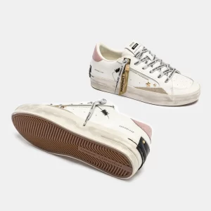 Crime London SK8 Deluxe Bianco cod.25103AA8