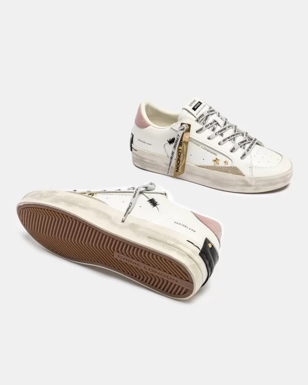 Crime London SK8 Deluxe Bianco cod.25103AA8 - immagine 2