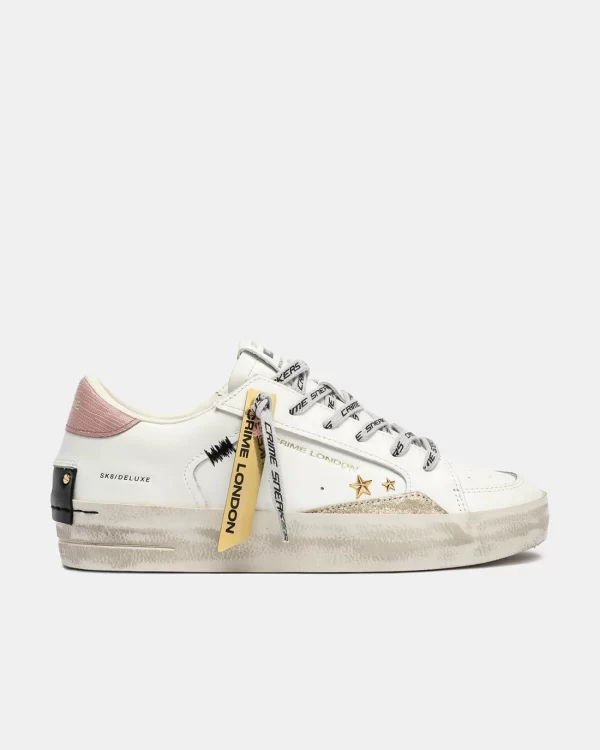 Crime London SK8 Deluxe Bianco cod.25103AA8
