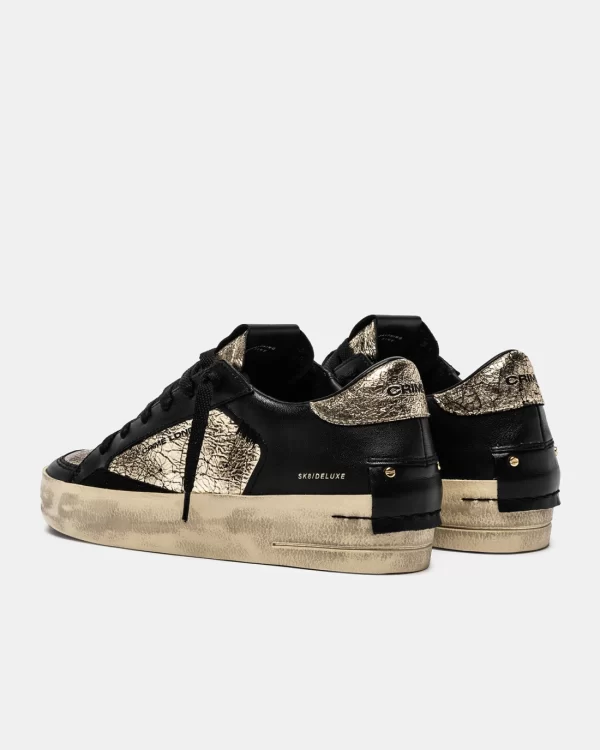 Crime London SK8 Deluxe Wedge Nero cod.25193AA8 - immagine 3