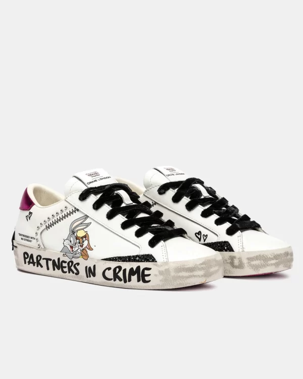 Crime London Distressed Bianco cod.88009AA8 - immagine 4